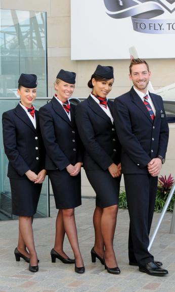 <ul>
<li>Shoes: Aerobics</li>
<li>Company: BA</li>
</ul>