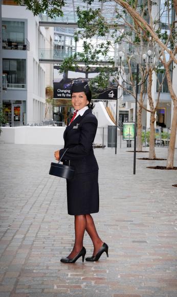 <ul>
<li>Shoes: Aerobics Paris</li>
<li>Company: BA</li>
</ul>