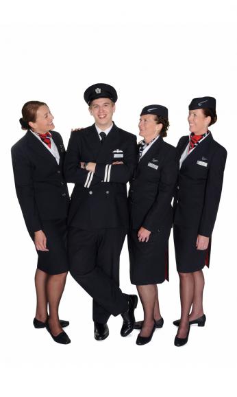 <ul>
<li>Shoes: Piccadilly</li>
<li>Company: BA</li>
</ul>