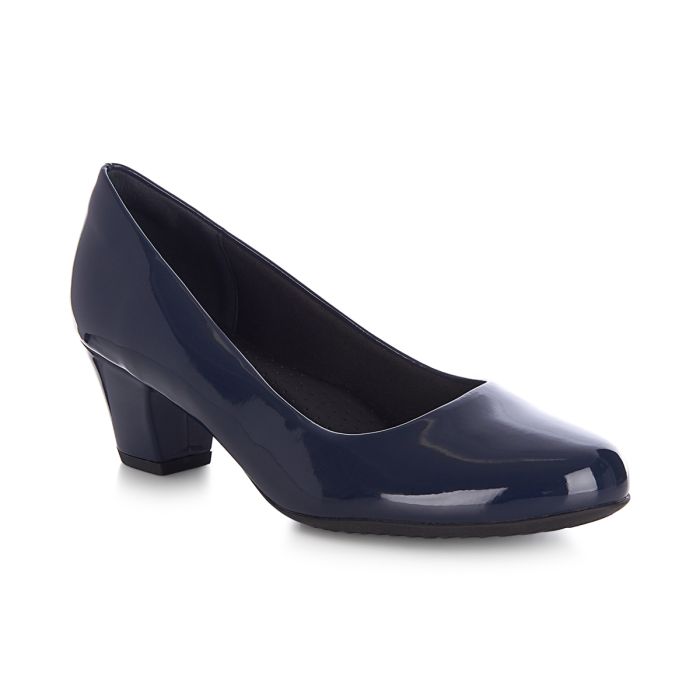 PICCADILLY 110120 NAVY SYNTHETIC PATENT