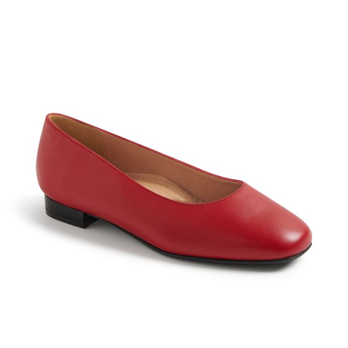 CREW SHOES 9312 RED KIEL WIDER FIT