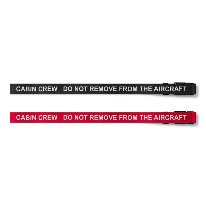 BLACK & RED CABIN LUGGAGE BELT