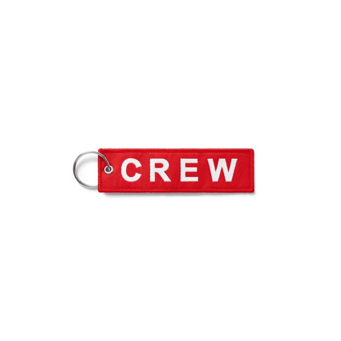 SINGLE RED CREW TAG