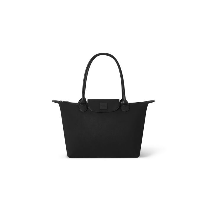 DOWN ROUTE 007 MEDIUM BLACK TOTE/TOPPER BAG