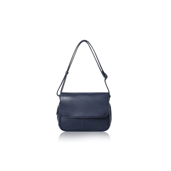 DOWN ROUTE 012 NAVY CREW HANDBAG