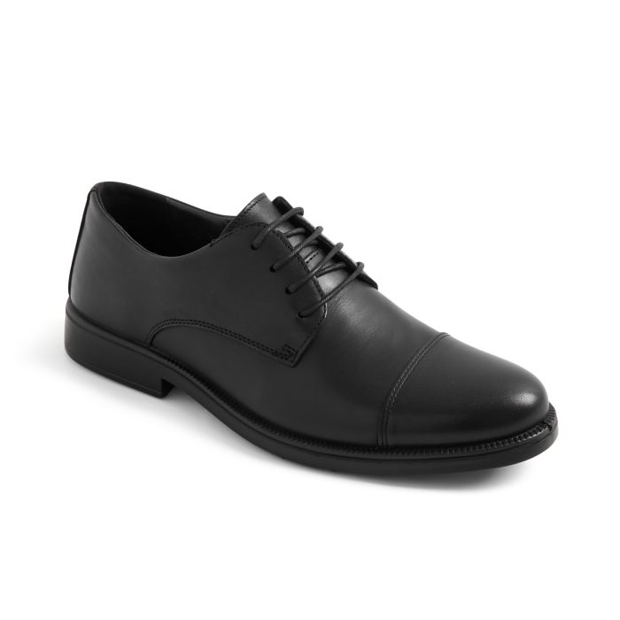 IMAC BLACK LEATHER 4 EYE CAPPED GIBSON 