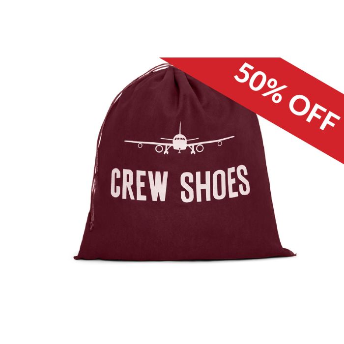 SOFT MAROON SHOE BAG